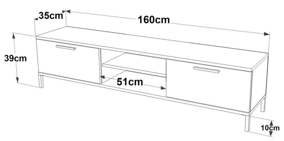 TV-Lowboard-Holz-Modern-Fernsehtisch-Fernseher-Unterschrank-fernsehschrank-board